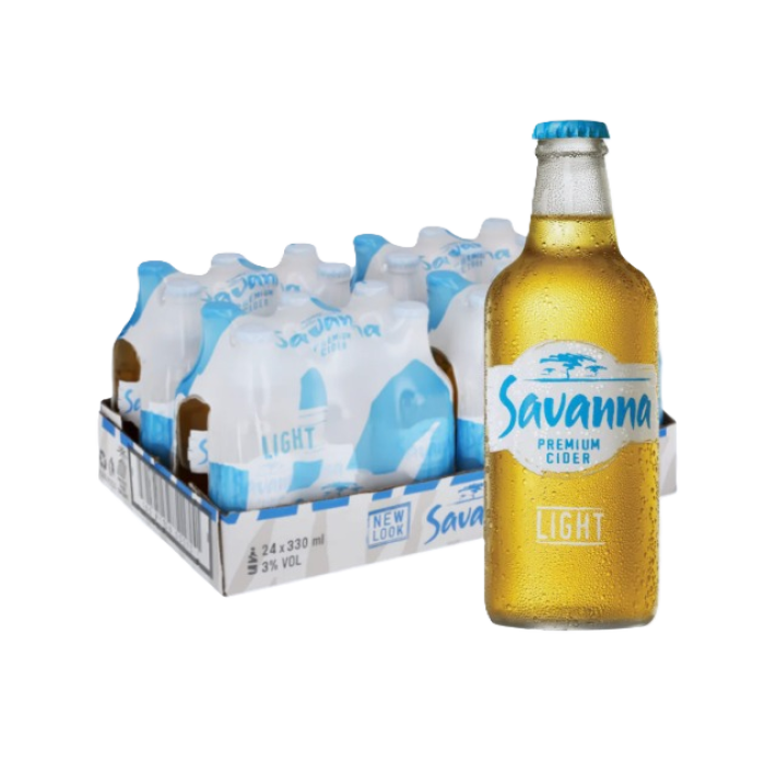Savanna Light Cider 24 x 33cl