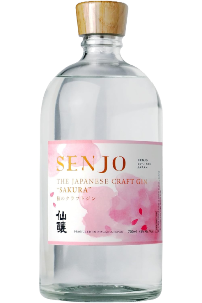 Senjo Sakura Gin 70cl Bottle