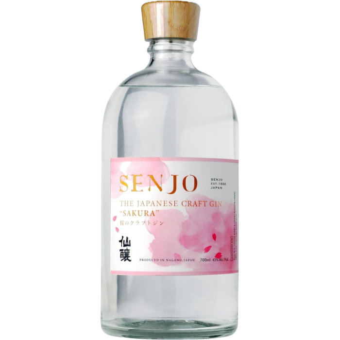 Senjo Sakura Gin 70cl Bottle