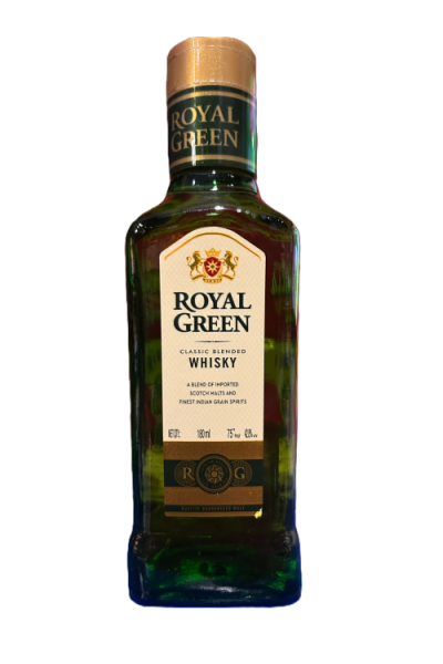 Royal Green Classic Whisky 18cl Bottle