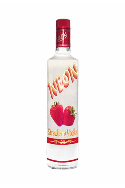 Neon Strawberry Vodka 75cl Bottle