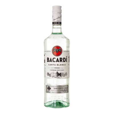 Bacardi Carta Blanca Superior White Rum 1Litre