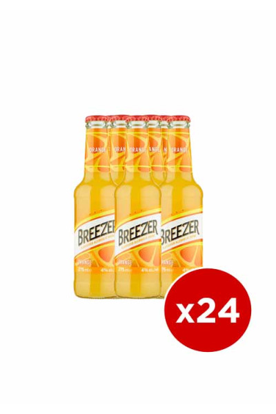 Bacardi Breezer Orange Bottle 24 X 27.5CL