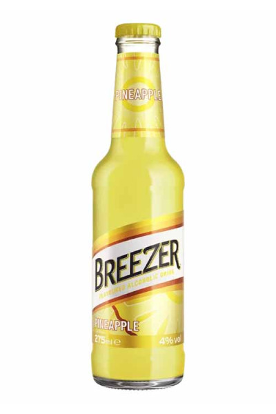 Bacardi Breezer Pineapple NRB 27.5CL