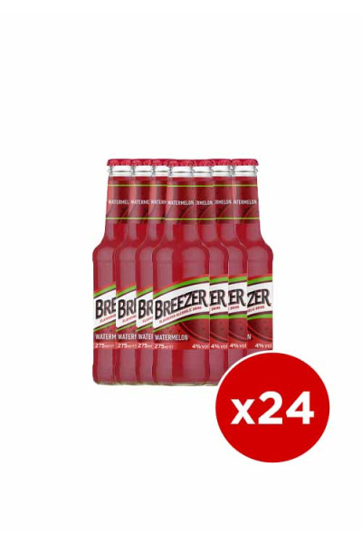 Bacardi Breezer Watermelon Bottle 24 X 27.5CL