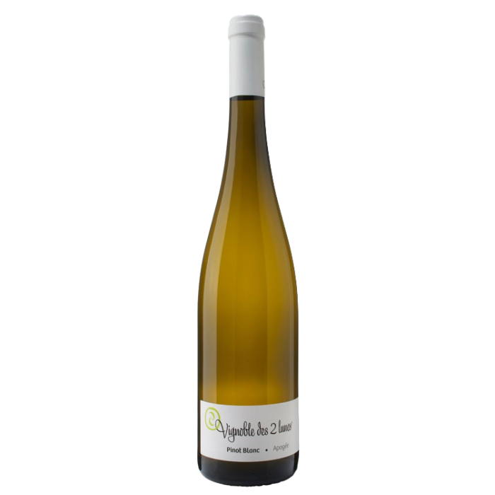 Vinobles Des 2 Lunes Pinot Blanc AOP Genese By Amelie Buechert, Alsace Organic 75cl