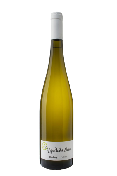 Vinobles Des 2 Lunes Terroir Riesling AOP Cecile By Amelie Buechert, Alsace Organic 75cl