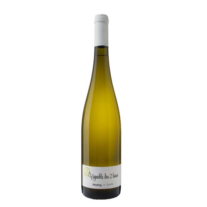 Vinobles Des 2 Lunes Terroir Riesling AOP Cecile By Amelie Buechert, Alsace Organic 75cl