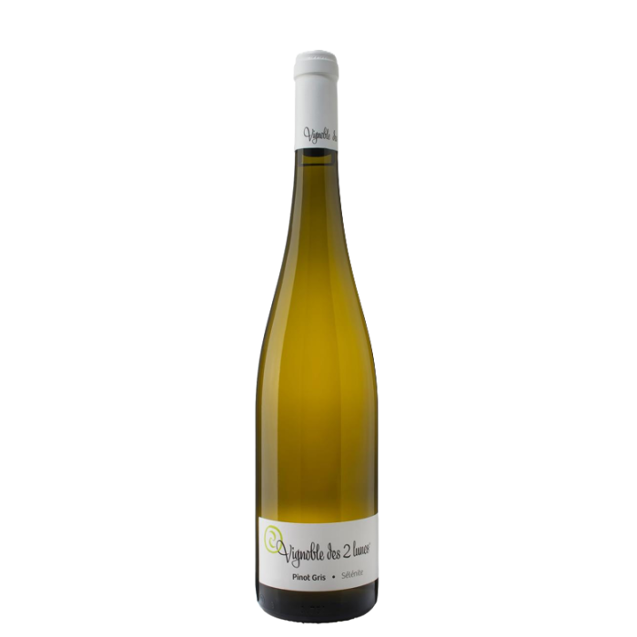 Vinobles Des 2 Lunes Pinot Gris Grand Cru AOP Hengst By Amelie Buechert, Alsace Organic 75cl