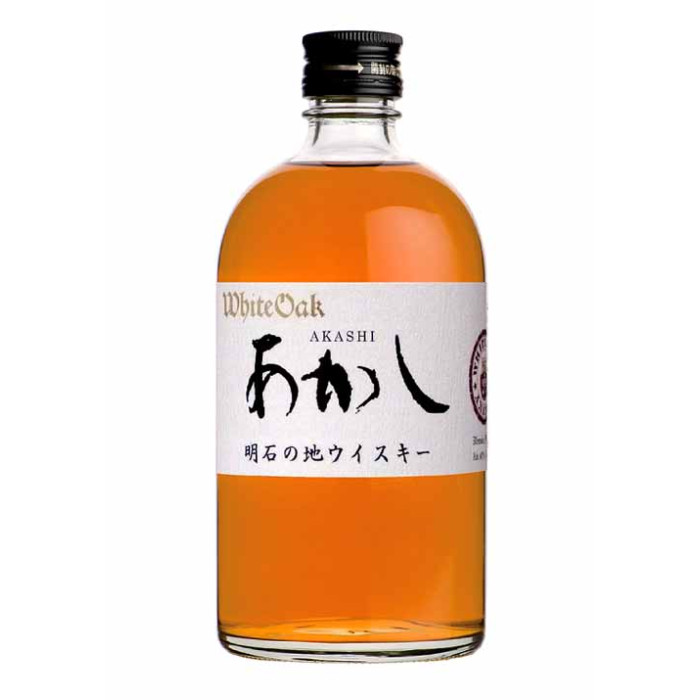 Akashi White Oak Blended Japanese Whiskey 50cl Bottle