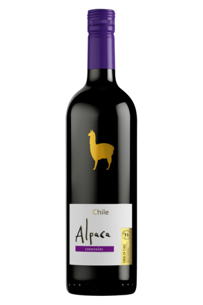 Alpaca Carmenere, Central Valley, Chile  75cl Bottle