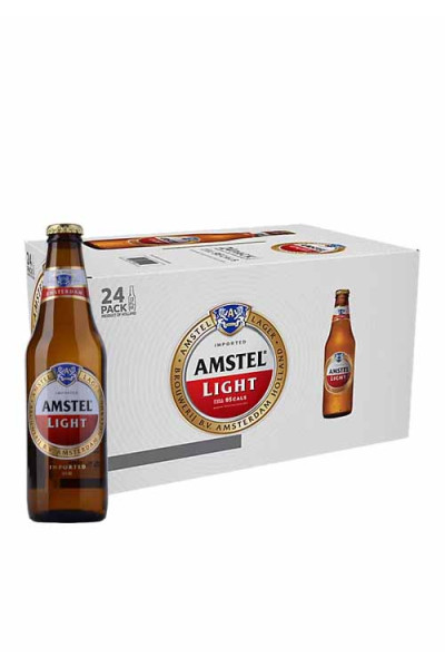 Amstel Light 35.5cl Bottle x 24