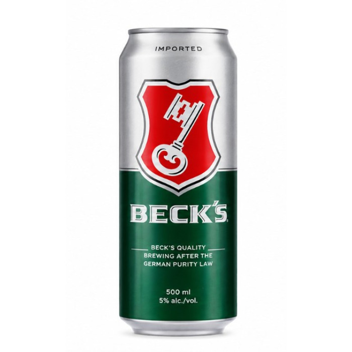 Becks 50cl Can