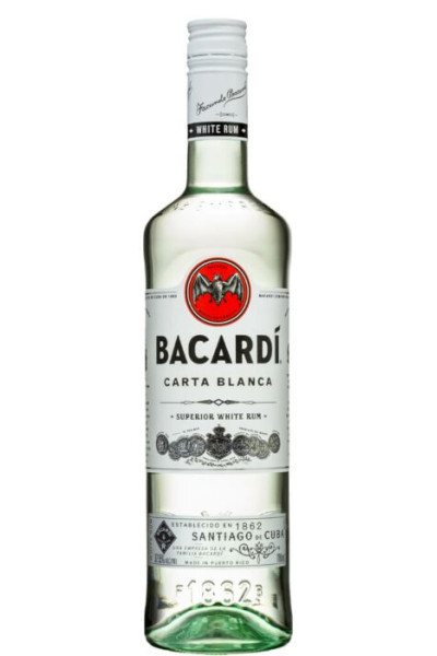 Bacardi Carta Blanca Superior White Rum 35cl Bottle
