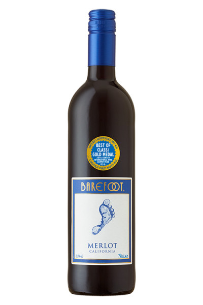 Barefoot Merlot 75cl Bottle