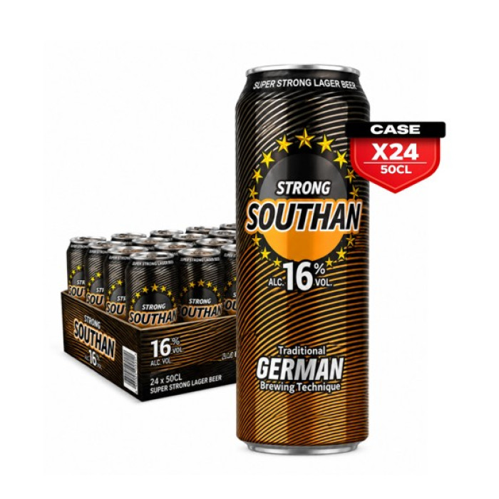 Southan 24 X 16% 50cl Can