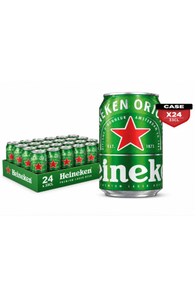 Heineken 33cl Can x24