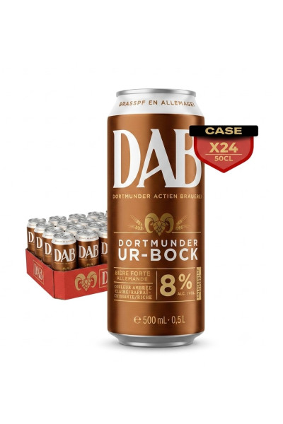 Dab Urbock 8% Strong 50cl Can x24