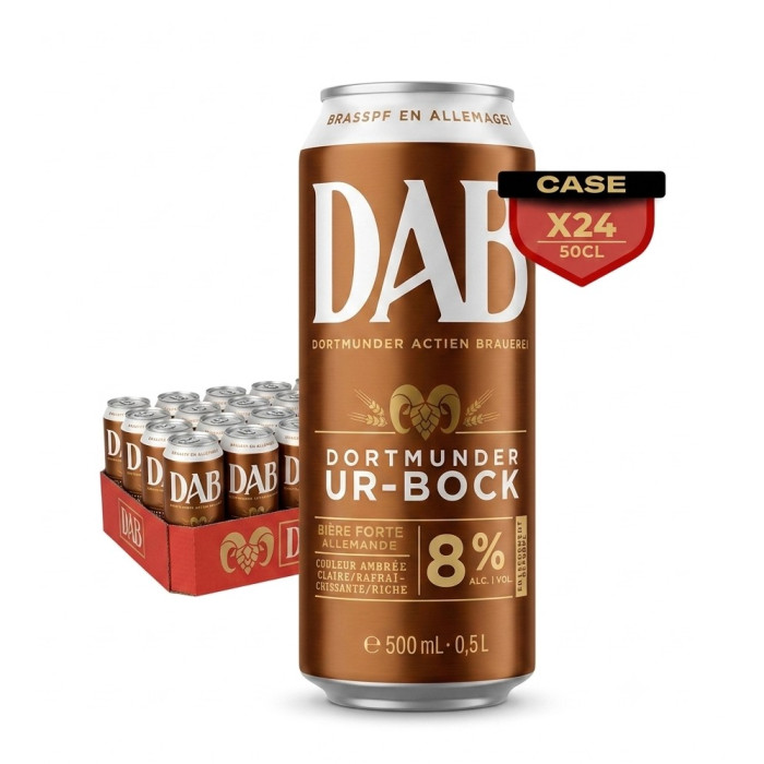 Dab Urbock 8% Strong 50cl Can x24