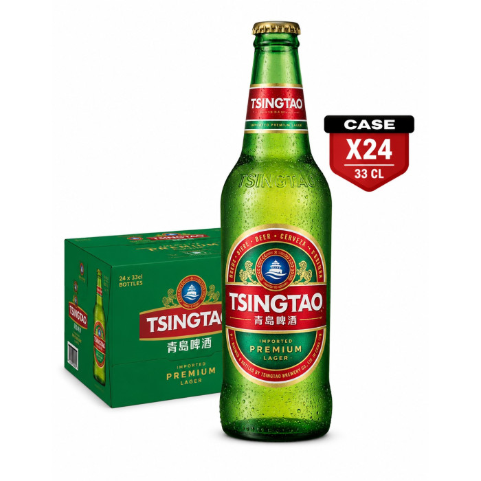 Tsingtao 33cl Bottle x24