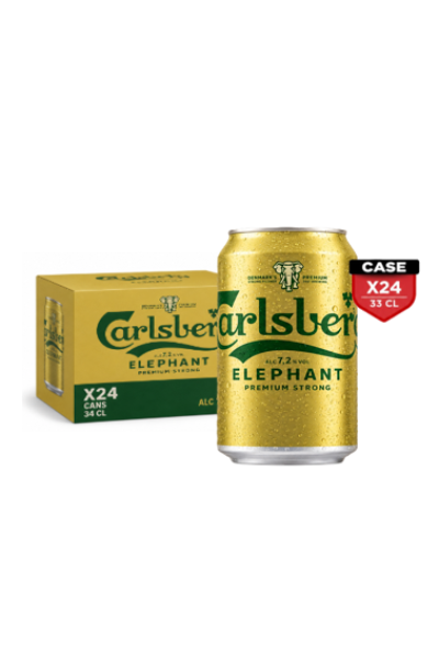Carlsberg Elephant 24 X 33Cl Can