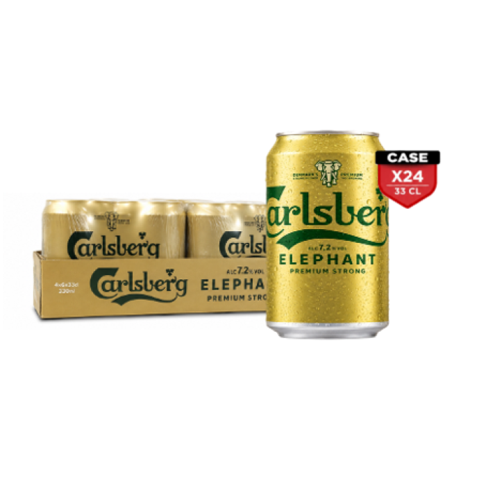 Carlsberg Elephant 24 X 33Cl Can