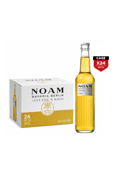 Noam Bavarian Lager 34cl Bottle x24