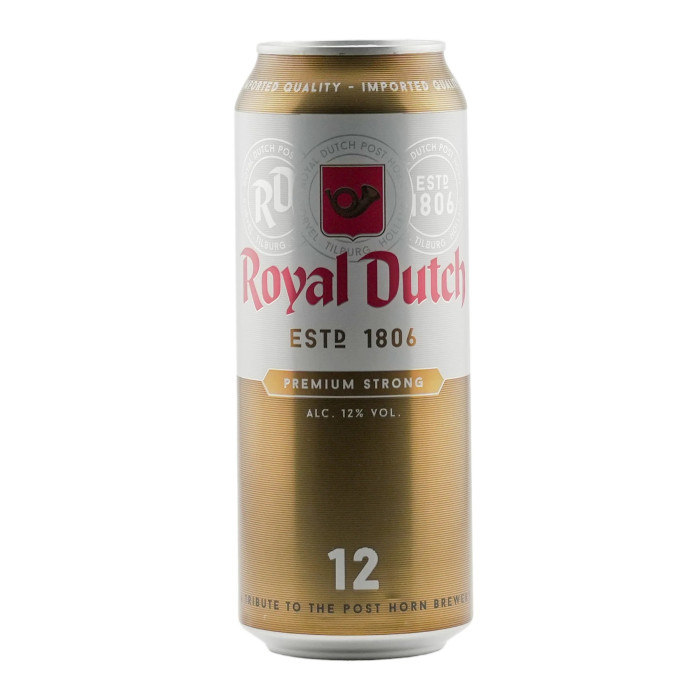 Royal Dutch Premiuum 12% Lager Can 50 Cl 