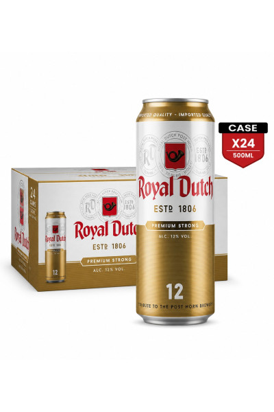 Royal Dutch Premiuum 12% Lager 50 Cl Can X 24  