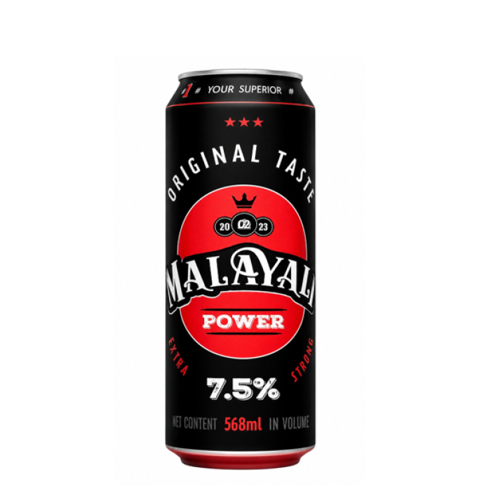 Malayali Power 7.5% 56.8cl  Can