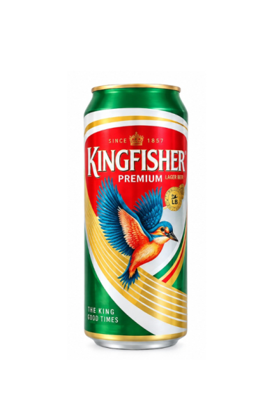 Kingfisher Premium Green Beer 50cl Can