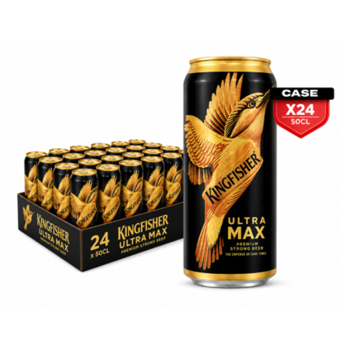 Kingfisher Ultra Max 50cl Can x24