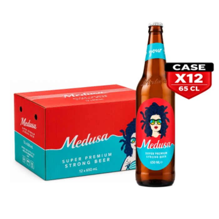 Medusa Strong 8% 12 X 65 cl Bottle