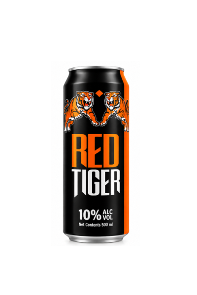 Red Tiger Beer 10%  50 Cl Can