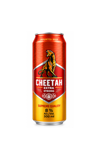 Cheetah Extra Strong 8%  50 Cl Can
