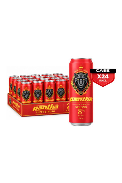 Pantha 8 % Strong 24 X 50 cl  Can