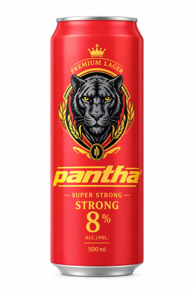 Pantha 8 % Strong 50 cl  Can
