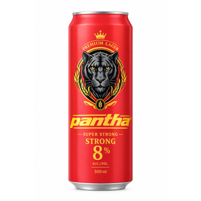 Pantha 8 % Strong 50 cl  Can
