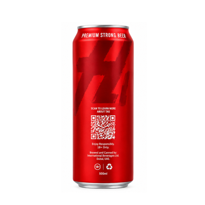 Tag Premium Strong Beer  8 % 50Cl Can