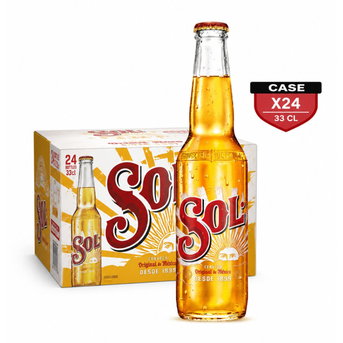 Sol 33cl Bottle x24