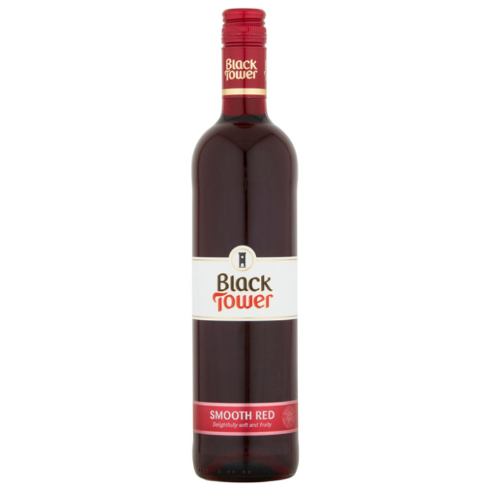 Black Tower Smooth Red 75cl Bottle