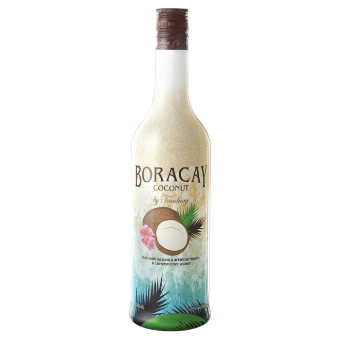 Boracay Coconut White Rum 75cl Bottle