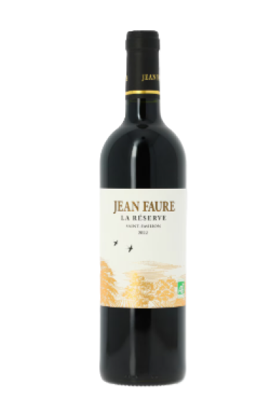 Chateau Jean Faure, La Reserve, AOC Saint Emilion Organic Bordeaux 75cl Bottle