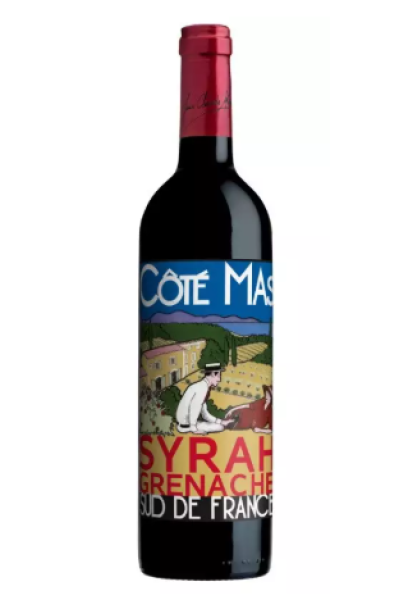 Côté Mas Rouge, IGP PAYS d'Oc 75Cl Bottle