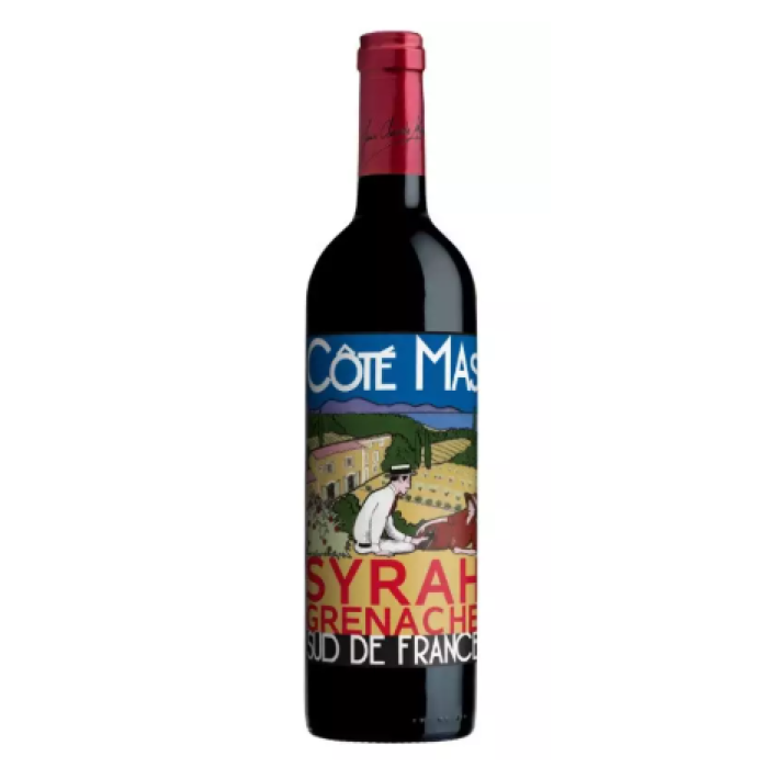 Côté Mas Rouge, IGP PAYS d'Oc 75Cl Bottle