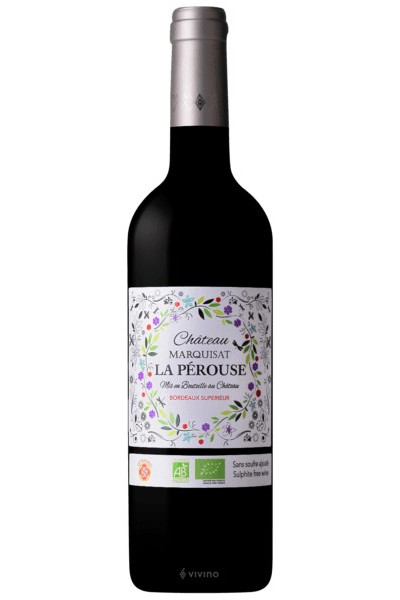 Chateau Marquisat La Perouse Bordeaux Superieur Organic and Biodynamic 75cl