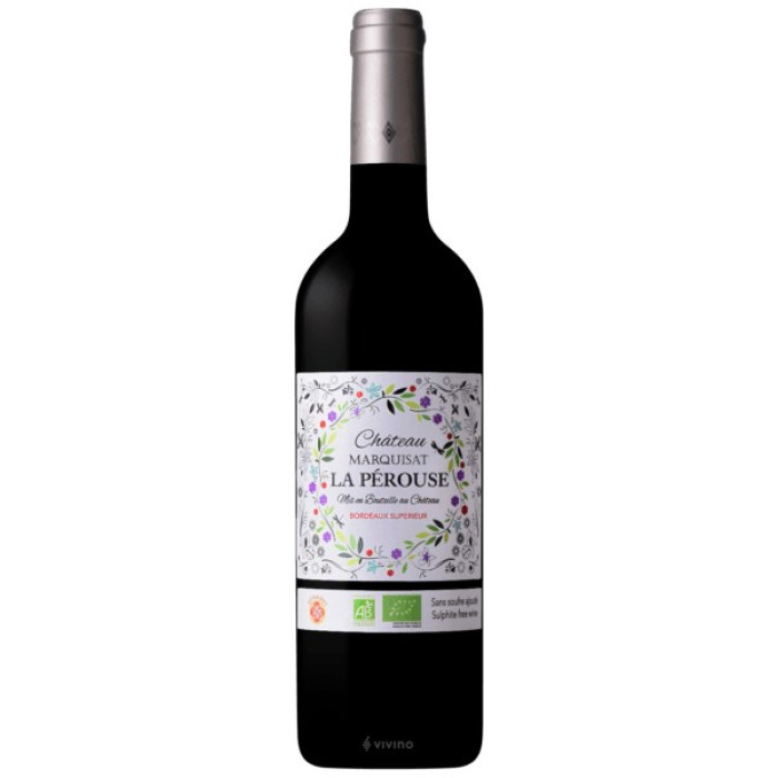 Chateau Marquisat La Perouse Bordeaux Superieur Organic and Biodynamic 75cl