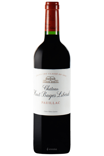 Chateau Haut Bages Liberal AOC Pauillac Bordeaux 75cl
