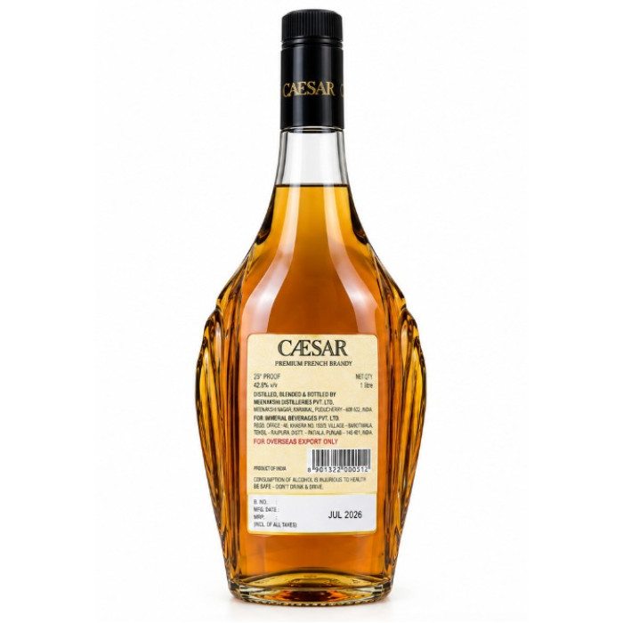 Caesar Premium French Brandy 1L Bottle
