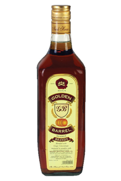 Goden Barrel Brandy 75cl Bottle